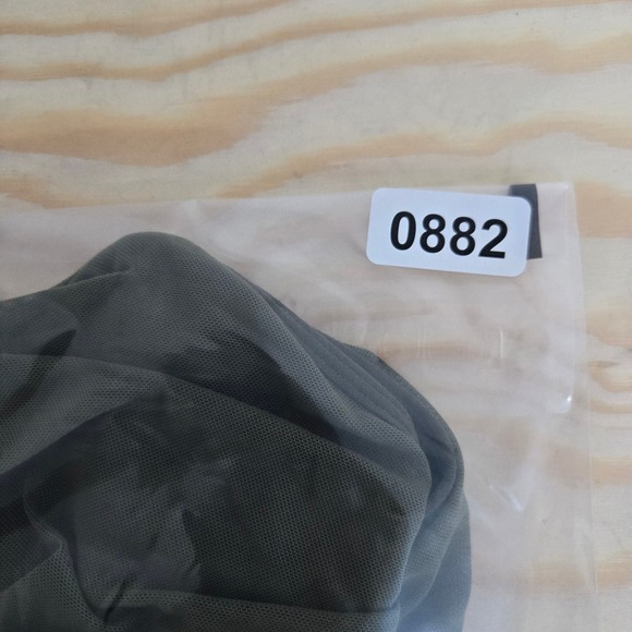 Mediume Olive Green Ruched Strapless Thong Bodysuit - Picture 6 of 6